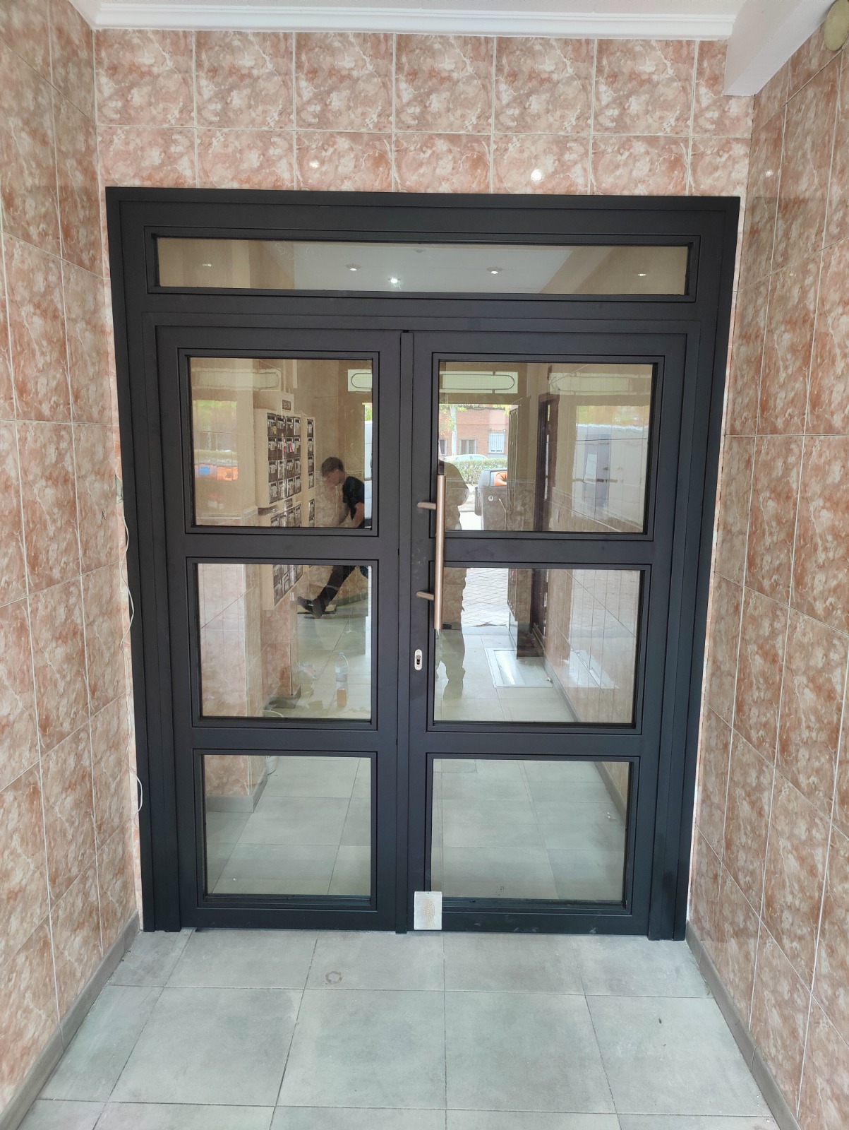 Puerta serie cristal